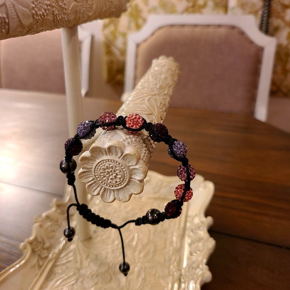 Woven Shamballa Bracelet